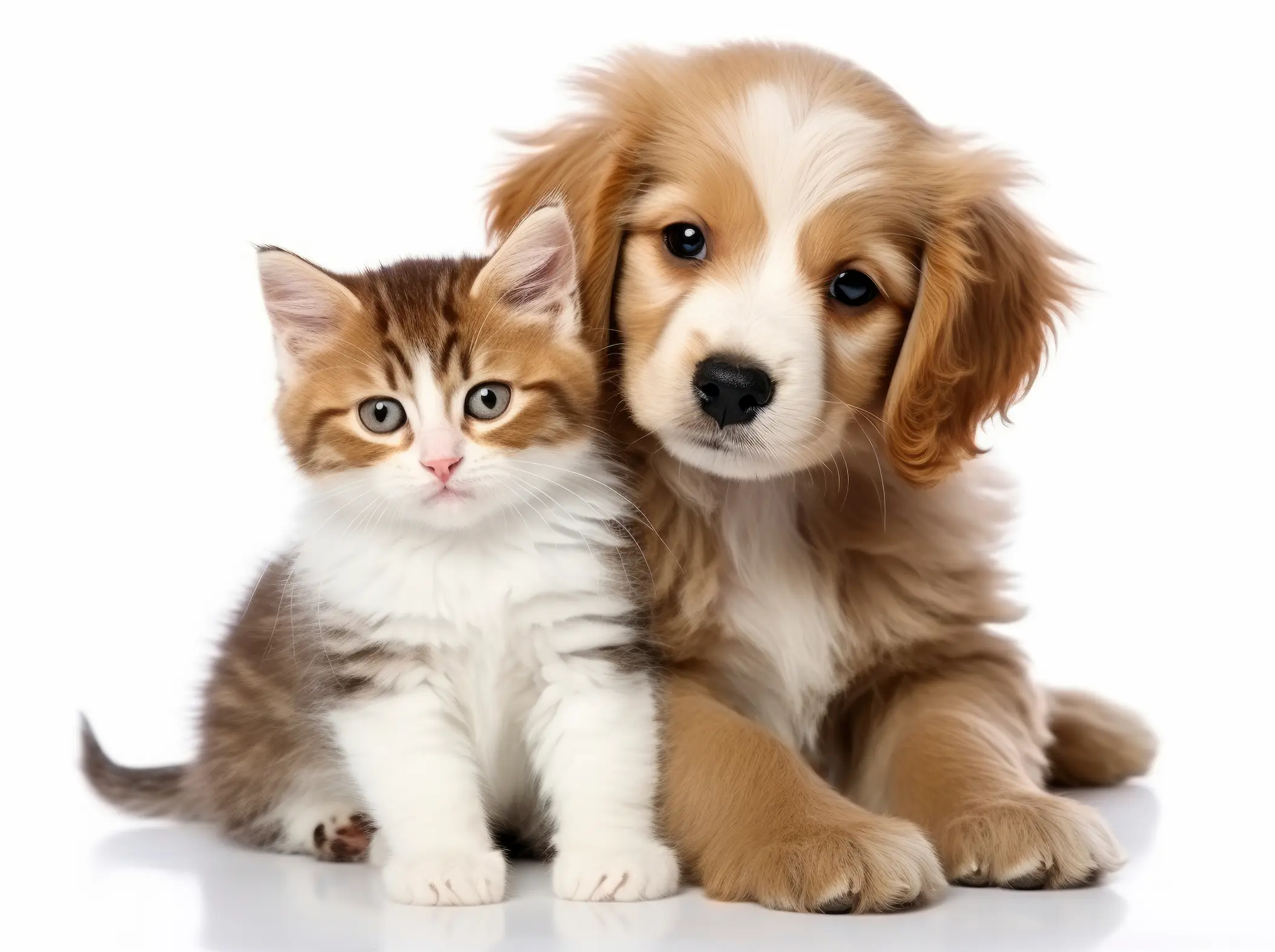 Kitten and puppy — trusted veterinary care
